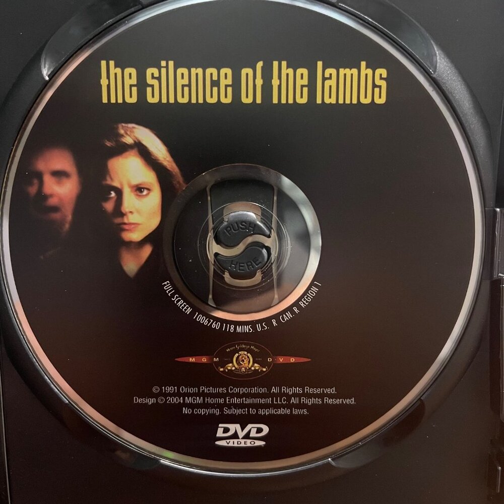The Silence of the Lambs 1991, DVD Format, Excellent Condition - Picture 4 of 4
